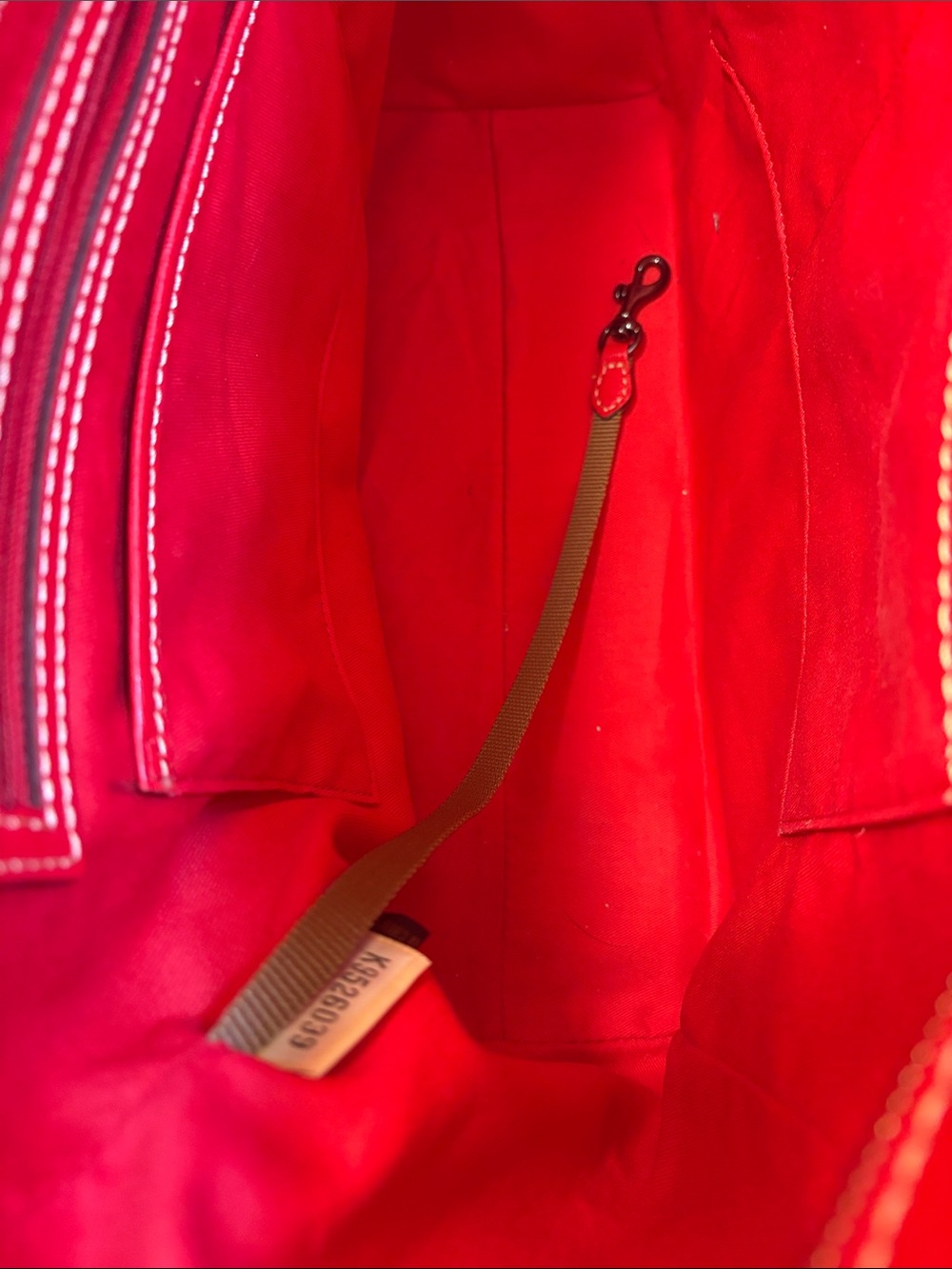 Dooney & Bourke Rec Leather Tote Bag - Picture 6 of 13